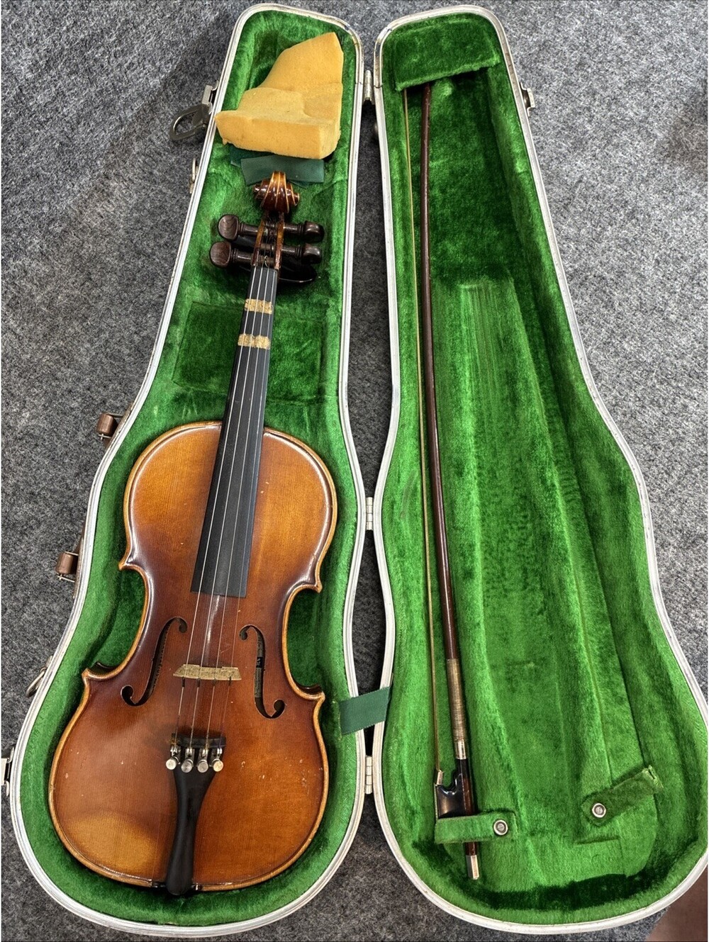 1968 E.H. Roth 4/4 Violin Strad Model Scherl & Roth Mittenwald W Germany Case